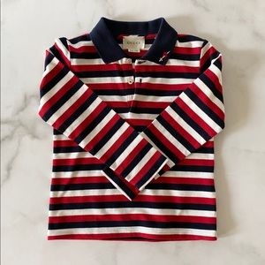 GUCCI | Long Sleeve Polo Shirt